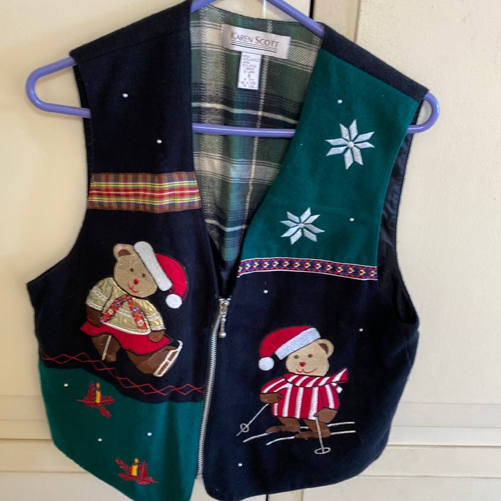 Holiday Felt like Vest